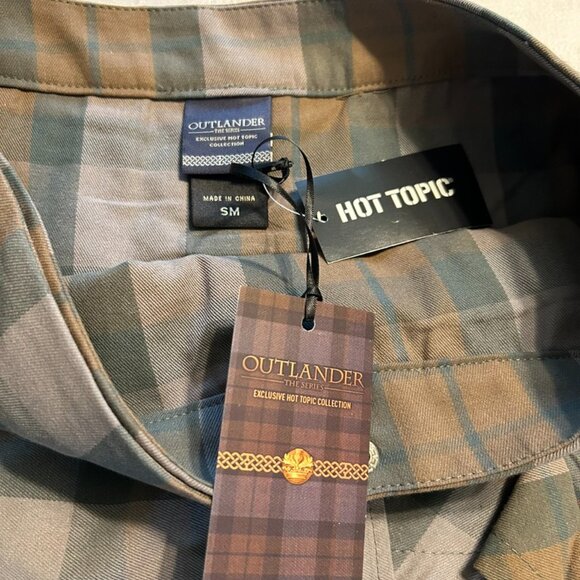 Outlander Plaid Buckle Skirt SM New With Tags Exclusive HOT TOPIC COLLECTION - Picture 2 of 11